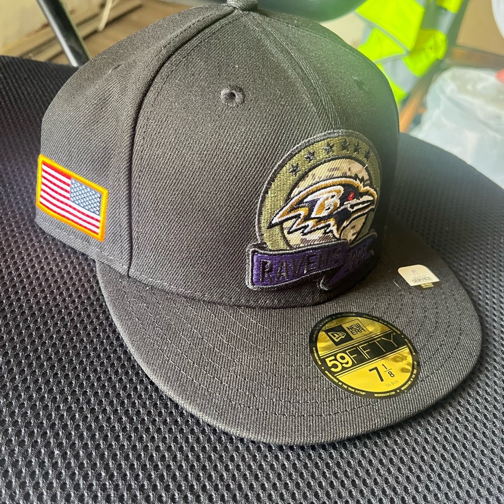 New Era Camo Fitted Cap